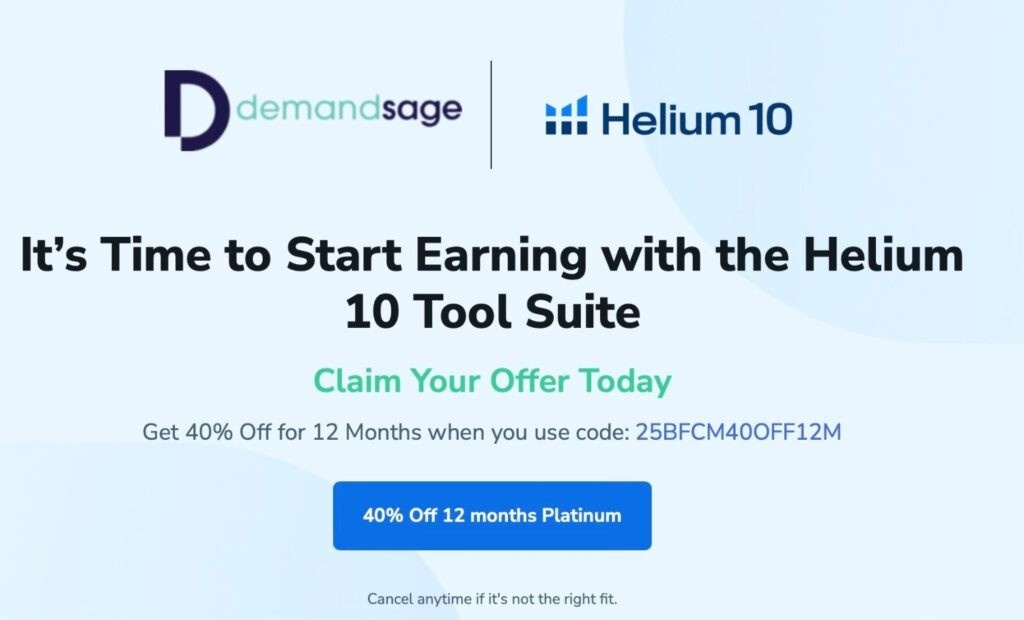 Helium 10 Black Friday 2026 Deals